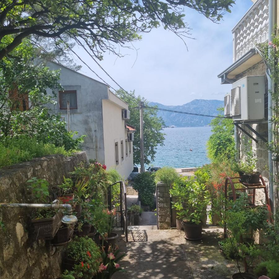Apartment On The Shore Of The Bay Of Kotor With Free Wi-Fi 외부 사진
